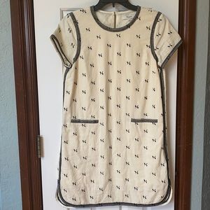 Madewell linen dress size s worn once